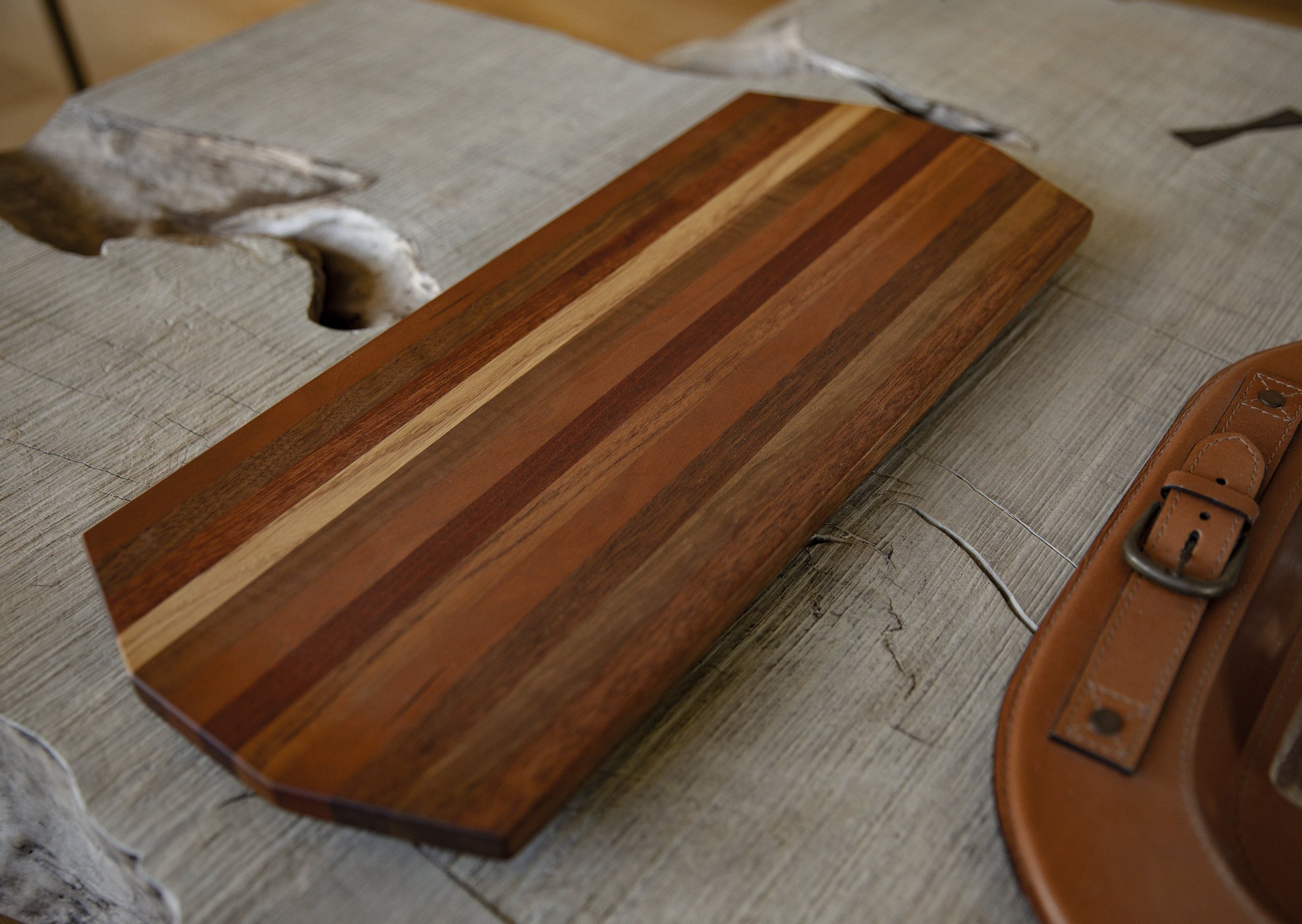 Mixed wood Cutting Board